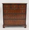 Vintage And Fine Custom Quality Inlaid Chest.