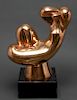 Daniel Capri "Modern Woman" Abstract Bronze