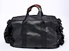 Bottega Veneta Leather & Canvas Travel Bag