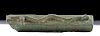Egyptian Bronze Votive Half Sarcophagus w/ Snake Tail