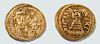 Byzantine Gold Solidus Heraclius, Heraclius Constantine
