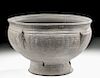 Korean Three Kingdoms Silla Stoneware Bowl