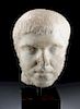 Published Roman Marble Head of Bearded Male
