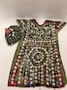 Nomadic Turkmen Cherjew Child's Ceremonial Garment Adorned with Cowrie Shells