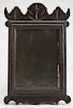 Very Fine Carved and Painted Queen Anne Mirror