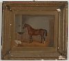 Primitive Horse Painting