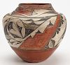 Native American Zia Pottery Olla