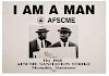 I Am a Man, 1968 AFSCME Sanitation Strike, Memphis, TN, Commemorative Poster 