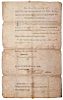 George Washington DS, June 8, 1783, Discharge from Continental Army 