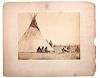 Will Soule Albumen Photograph of an Arapaho Camp 