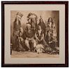 D.S. Cole Photograph, Chiefs of the Sioux Indians 