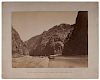 Timothy O'Sullivan Wheeler Expedition Photograph, Black Canon, Colorado River, Looking Above from Mirror Bar 