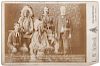 L.W. Stilwell Cabinet Photograph of Buffalo Bill, Sitting Bull, Johnny Baker, W.H.H. Murray, & Others