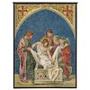 Fine and Large Italian Micromosaic Panel of ""Jesus Being Laid to Rest""