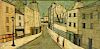 Charles Levier Modernist Street Scene Painting
