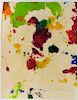 Taro Yamamoto Abstract Expressionist WC Painting