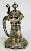 German Frey and Sohne Silver Pitcher