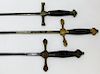 3 Artilleria Fabrica Toledo Spanish Rapier Swords