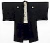 Meiji Period Men's Five Crested Haori Jacket