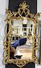 Antique Rococo Carved Gilt Wood Mirror