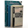 4 BOOKS VARIOUS SILVER AND SILVERPLATE PRICE GUIDES