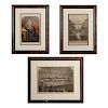 3 VICTORIAN ENGRAVED PRINTS