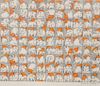 Edward Gorey (1925 - 2000), "99 Puppies Wearing Orange Knitted Caps", ink and watercolor, Graham Gallery label on back, exhibited April 23 - May 18 19