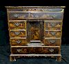 18/19TH C. CHINOISERIE  DECORATED LIFT TOP CHEST