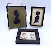 GROUP 4 19TH C. SILHOUETTES