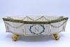FRENCH NAPOLEONIC PORCELAIN FOOTED BOWL 