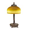 Tiffany Studios Style Favrile Glass Table Lamp