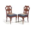Two Aesthetic Movement Side Chairs, attributed to Herter Brothers