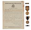 U.S. WW I Victory, Occupation + Discharge Medal Group 