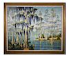 FREDERICK HOUGHTON, Cypress Swamp Painting