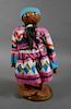 FLORIDA Seminole Male Palmetto Fiber Doll