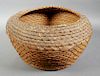 SEMINOLE INDIAN Woven Pine Needle Basket
