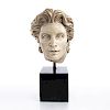 LARGE NEOCLASSICAL SCULPTURAL MOUNTED BUST