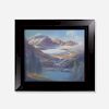 Fred Rothenbusch for Rookwood, large Vellum plaque (Mountains Over Lake)