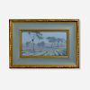 Fred Rothenbusch for Rookwood, After the Rain Vellum plaque