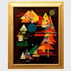 After Wassily Kandinsky (1866-1944): Spitzen Im Bogen