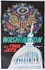 David Klein Washington TWA Lithograph Poster