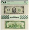 1934 $100 U.S. Federal Reserve Note. Fr. 2152a-D DGS. Serial # D00637987A, Plate #A4/76
