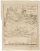 Zaldivar, M. Plano de la Parte Austral del Istmo de Tehuantepec. México, 1843. Lithograph 20.6 x 16.9" (52.5 x 43 cm)