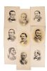 Portraits of Governors, Personages and Heroes of Mexico. Mexico, ca. 1910. Lithographs, 22.4 x 16.5" (57 x 42 cm) (On average). Pieces: 16.