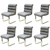 Frank Mariani for Pace Modern Dining Chairs, 6