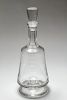 Sevres Modern Colorless Crystal Footed Decanter