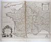 Group of French Maps Guillaume de l'Isle Sanson
