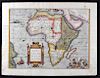Ortelius Map of Africa 1570
