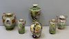 Nippon. Grouping Of 6 Japanese Porcelain Vases.