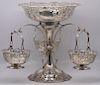 SILVER. Mappin & Webb English Silver Epergne.